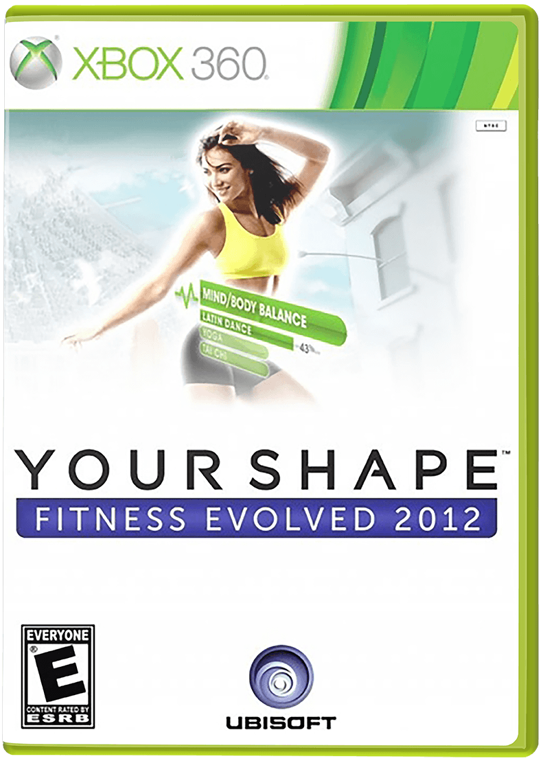 Your Shape Fitness Evolved 2012 box art for Xbox 360